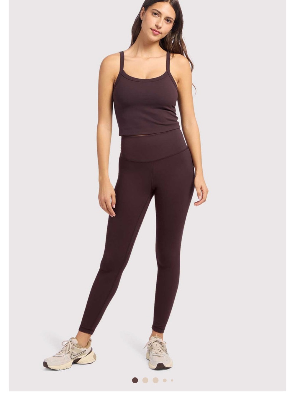 nuuds High-Waist Legging  - Eggplant